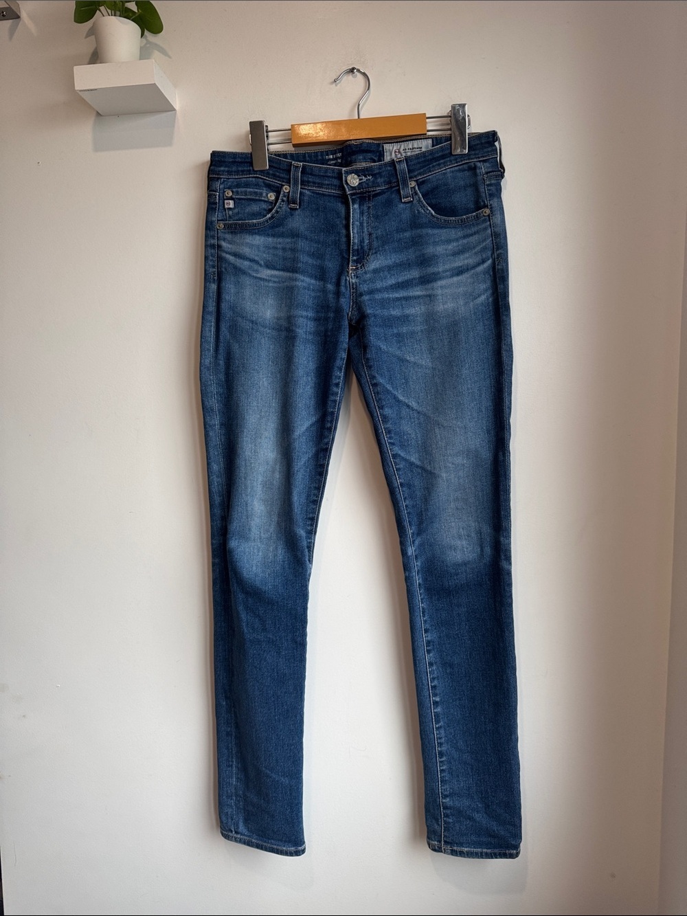AG Adriano Goldschmied Women's Dark Blue Skinny Jeans